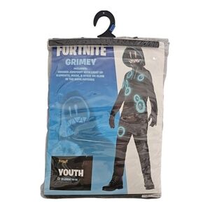 Spirit Halloween Fortnite Youth Grimey Costume X-Large (size 14-16)